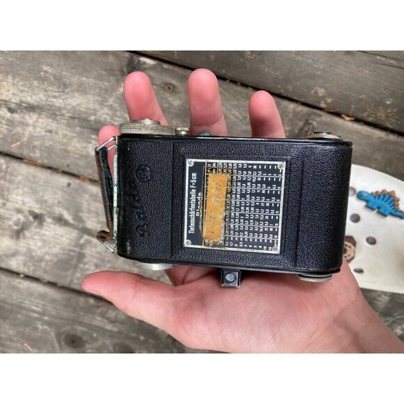 Balda Jubilette Vintage 1938 Folding Camera with 5cm f/2.9 Lens With OG Case - Picture 7 of 16